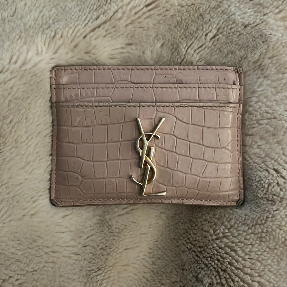 YSL Card Wallet